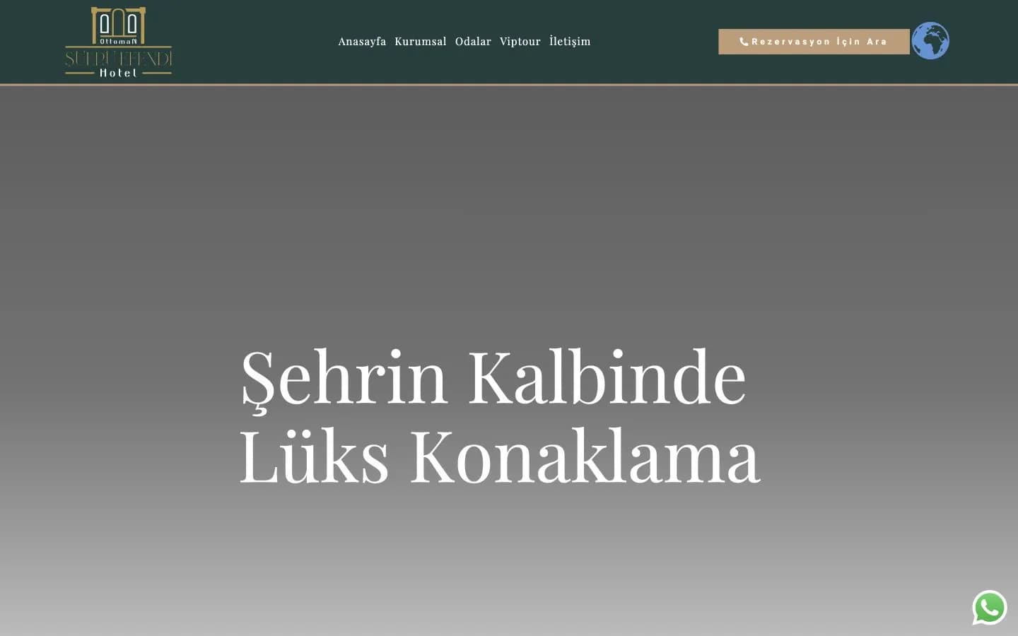 Şükrü Efendi Ottoman Hotel web sitesi