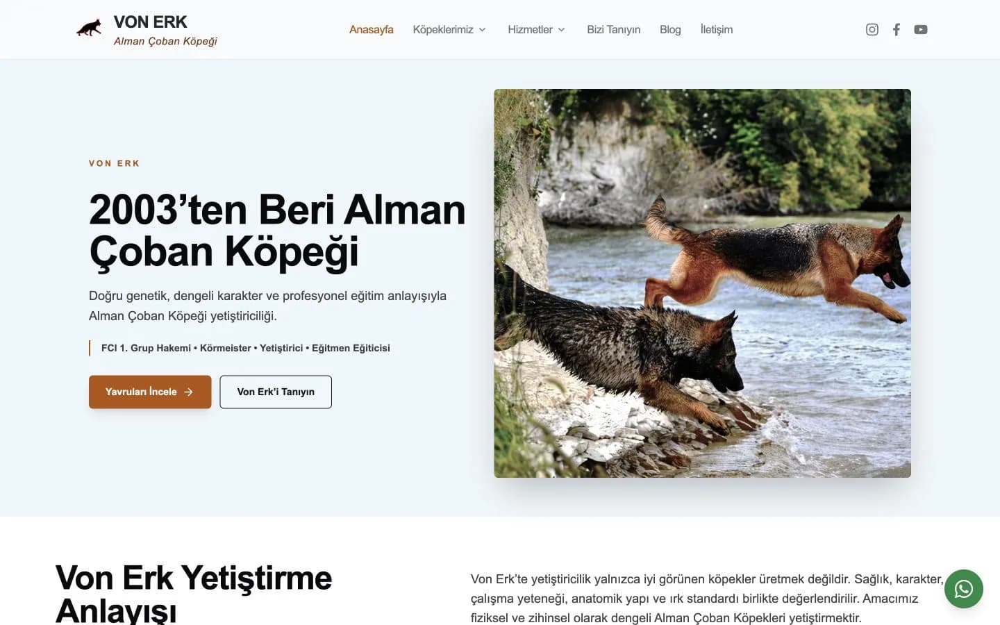 Von Erk web sitesi